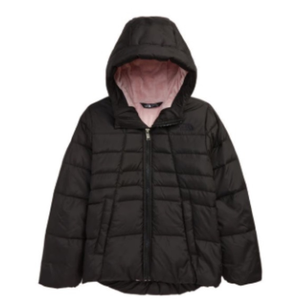 NWT The North Face Girls Down Hoodie. Size M
